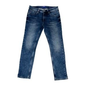 Denim Killer Blu Carrot Fit Mens Jeans Sz 34 Blue Prewash